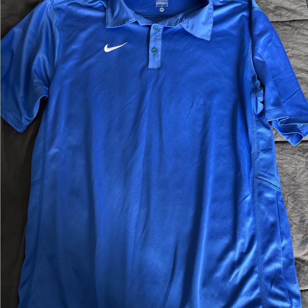 Nike Men's Vibrant Blue Polo